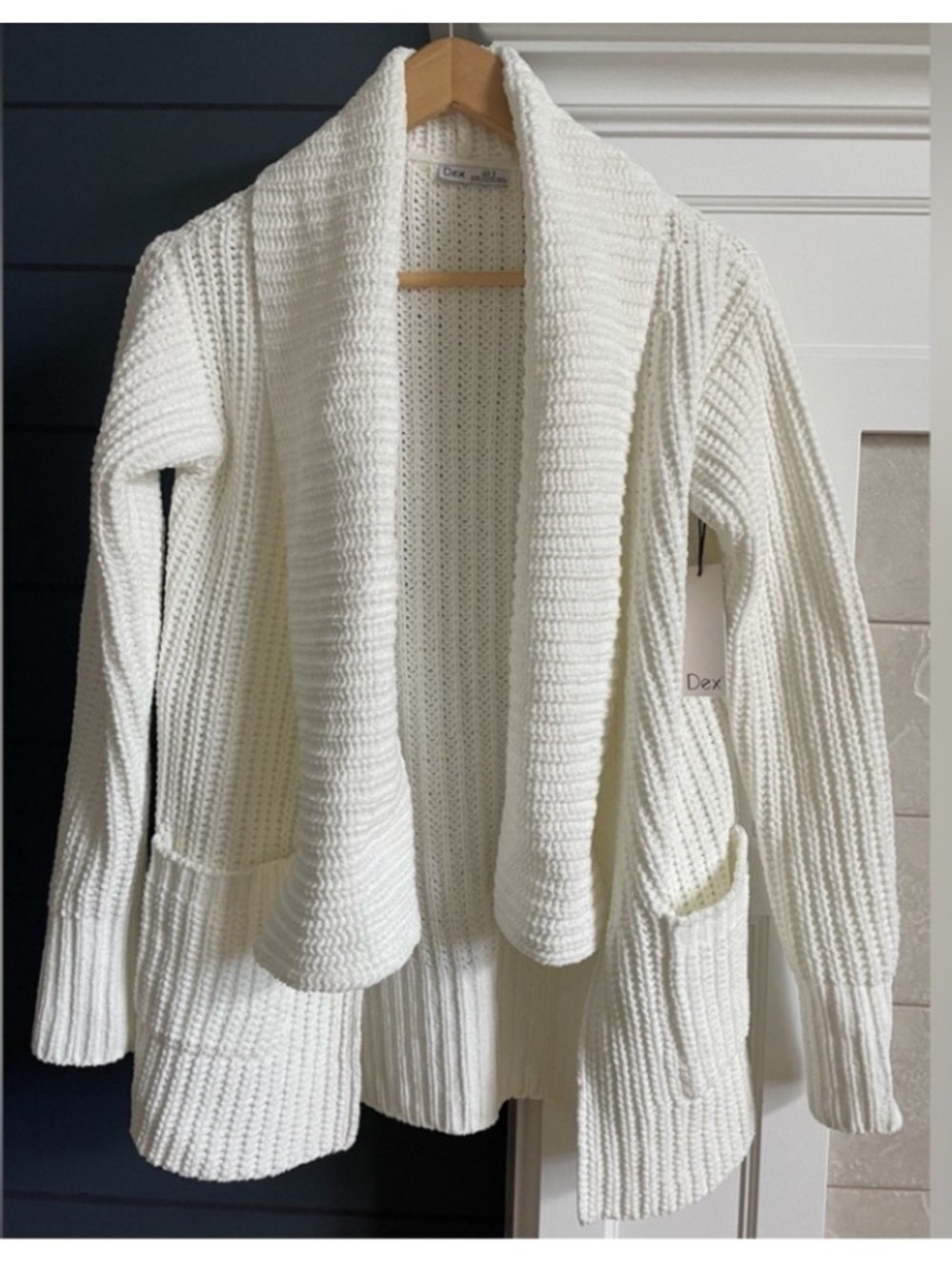 👗2/$25 NWT Dex Knitted Open Cardigan  Size S